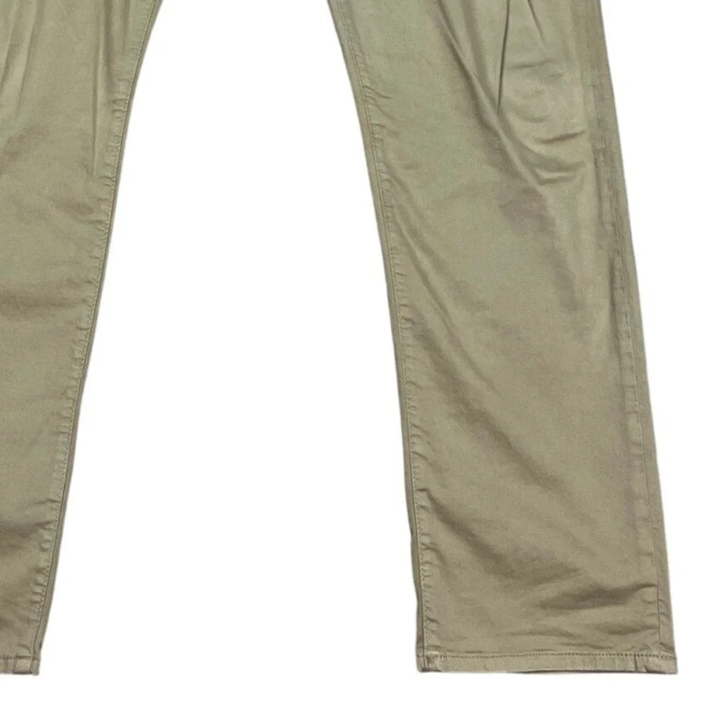 Mavi Mens Khaki Pants 34x32 Straight Leg Cotton Stretch Casual Everyday Wear EUC
